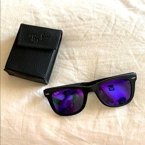 Ray-Ban foldable wayfarer sunglasses